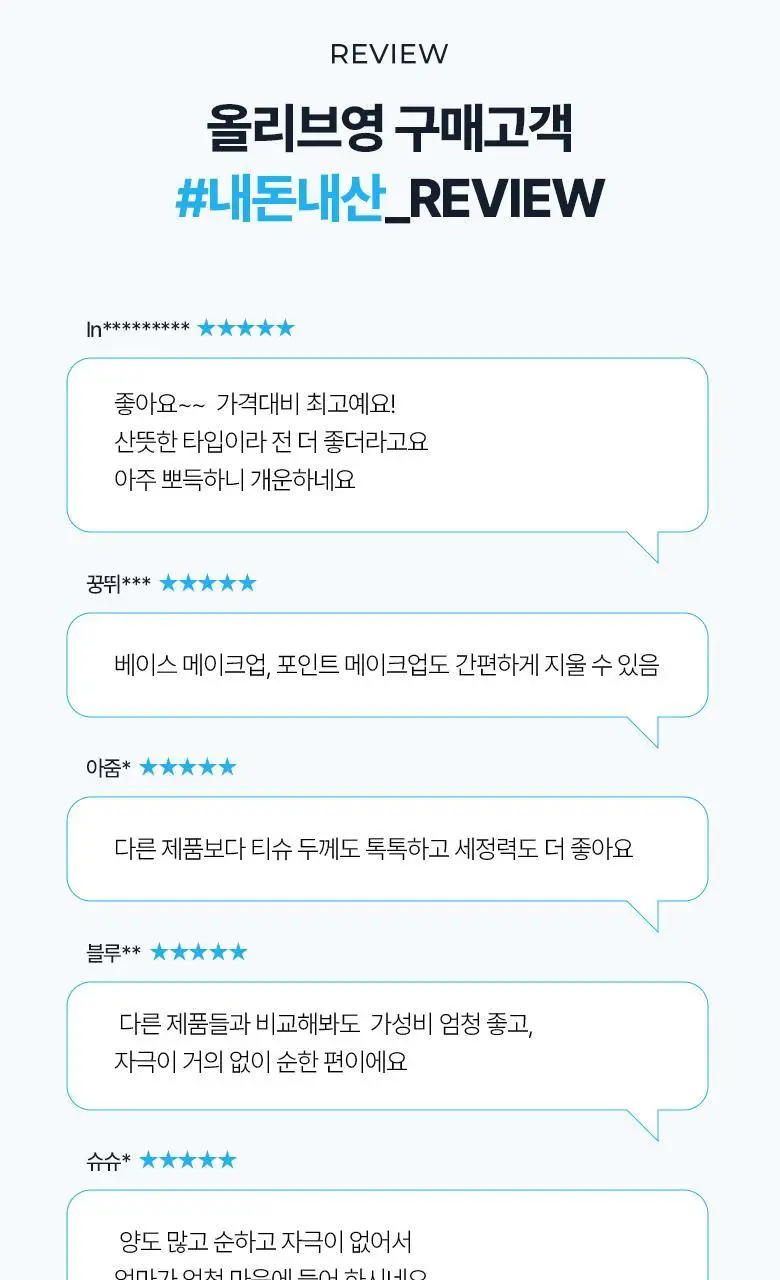 식물나라 제주 탄산수 딥 클렌징티슈 100매[단품/더블] 상세페이지 13